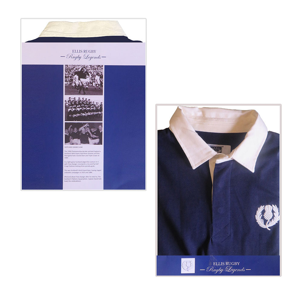 Ecosse 1990 Maillot de Rugby Grand Chelem