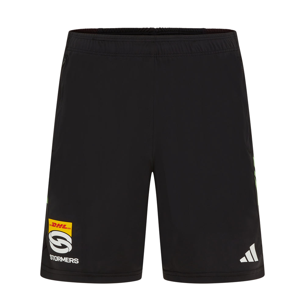 adidas DHL Stormers Gym Short Heren Zwart