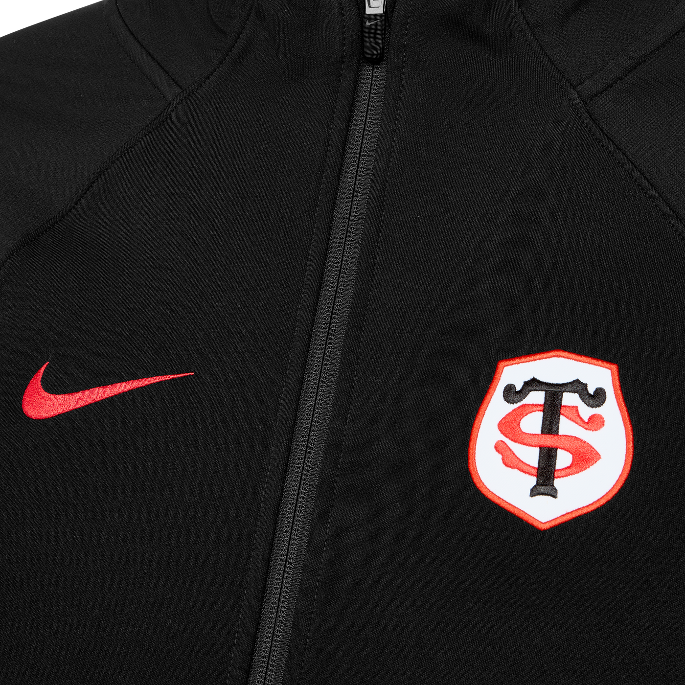 Nike Stade Toulousain Rugby Trainingshoodie met Rits 2025/26