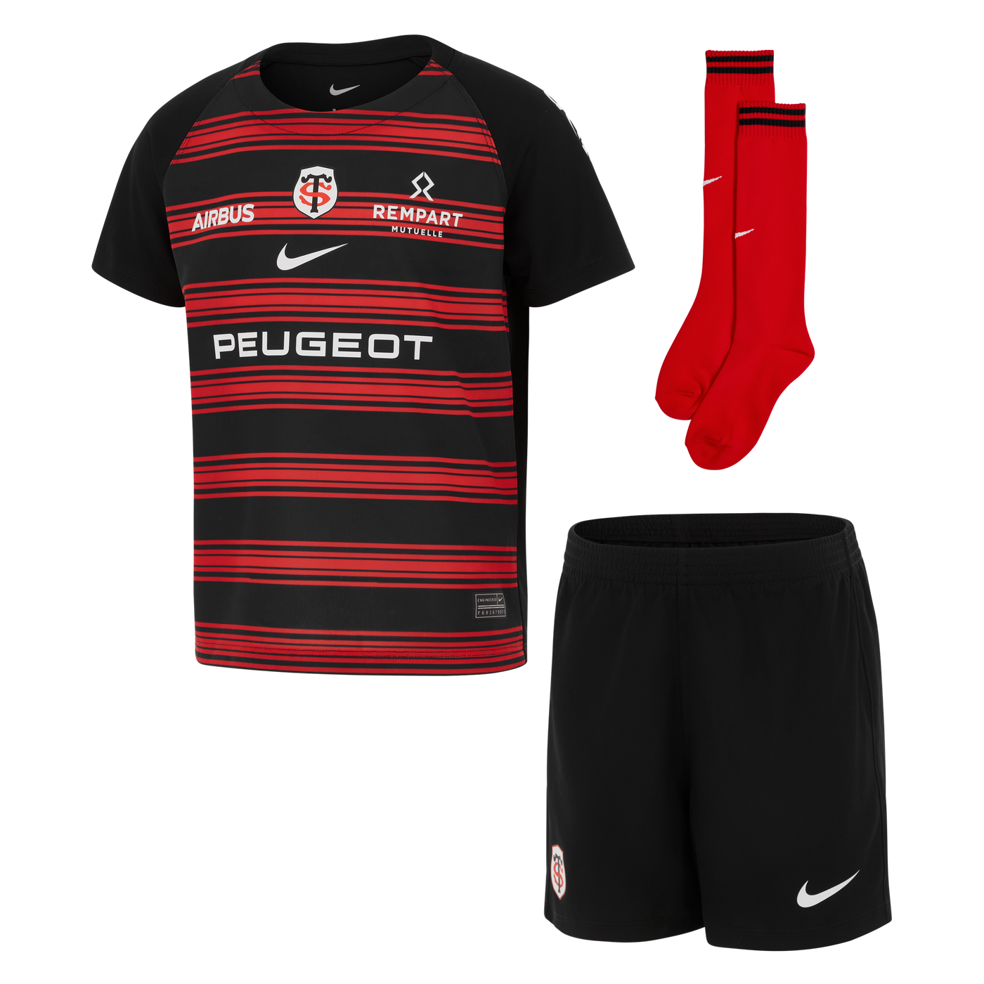 Nike Stade Toulousain Rugby Thuiskit Kids 2025/26