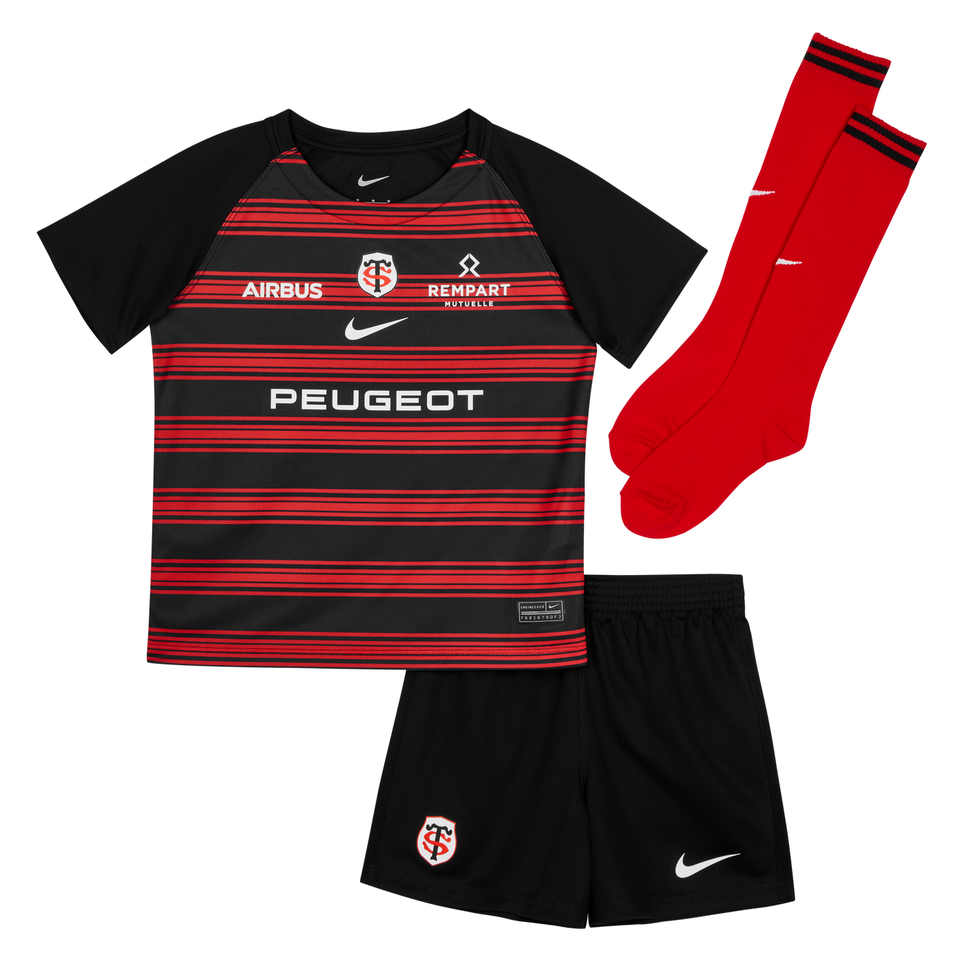Nike Stade Toulousain Rugby Thuiskit Kids 2025/26