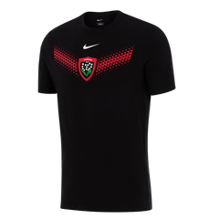 Nike RC Toulon Graphic Rugby T-shirt Zwart