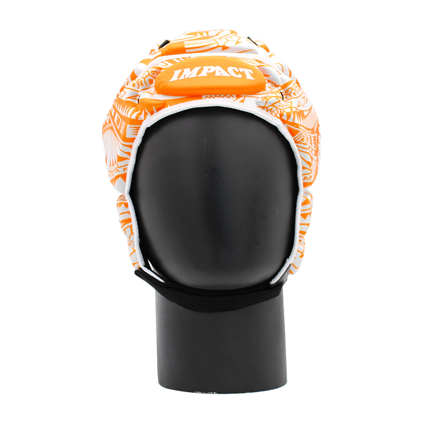 Impact Rugby Tribal Flower Orange Scrumcap