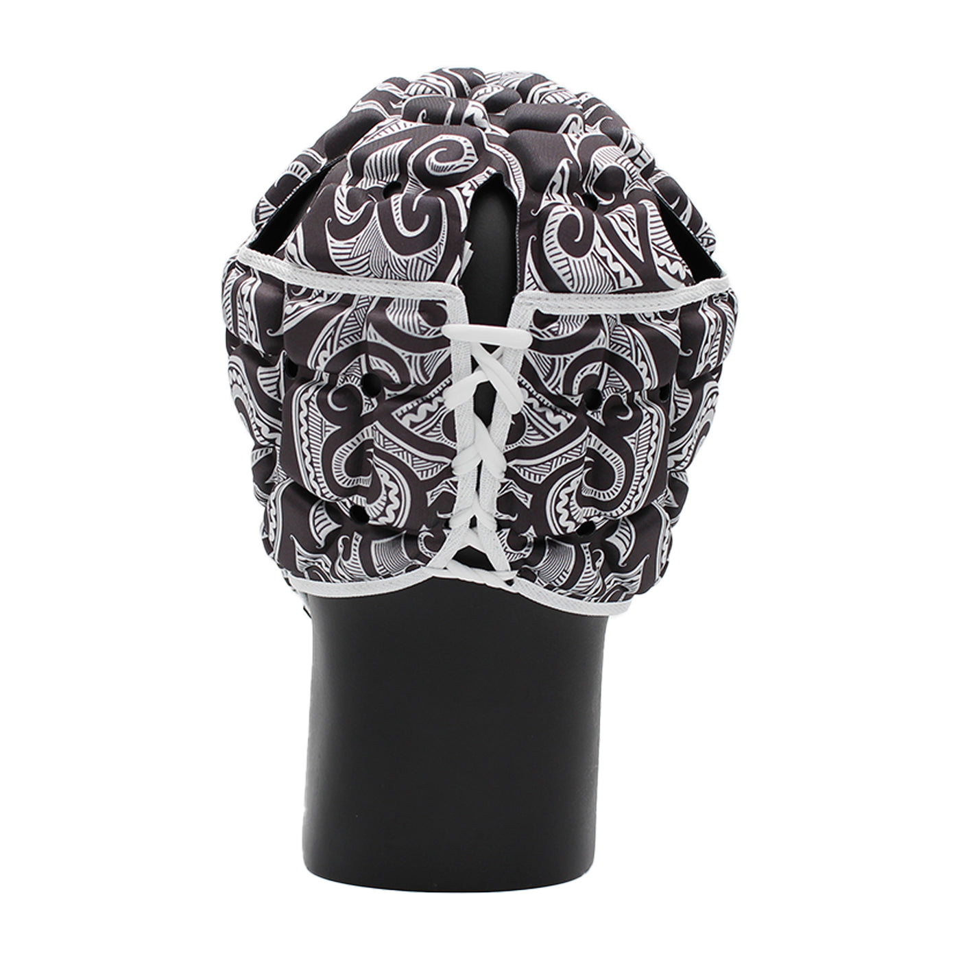 Impact Rugby Tribal Black Scrumcap