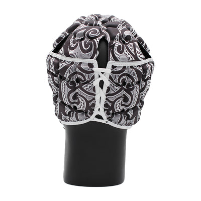 Impact Rugby Tribal Black Scrum Cap