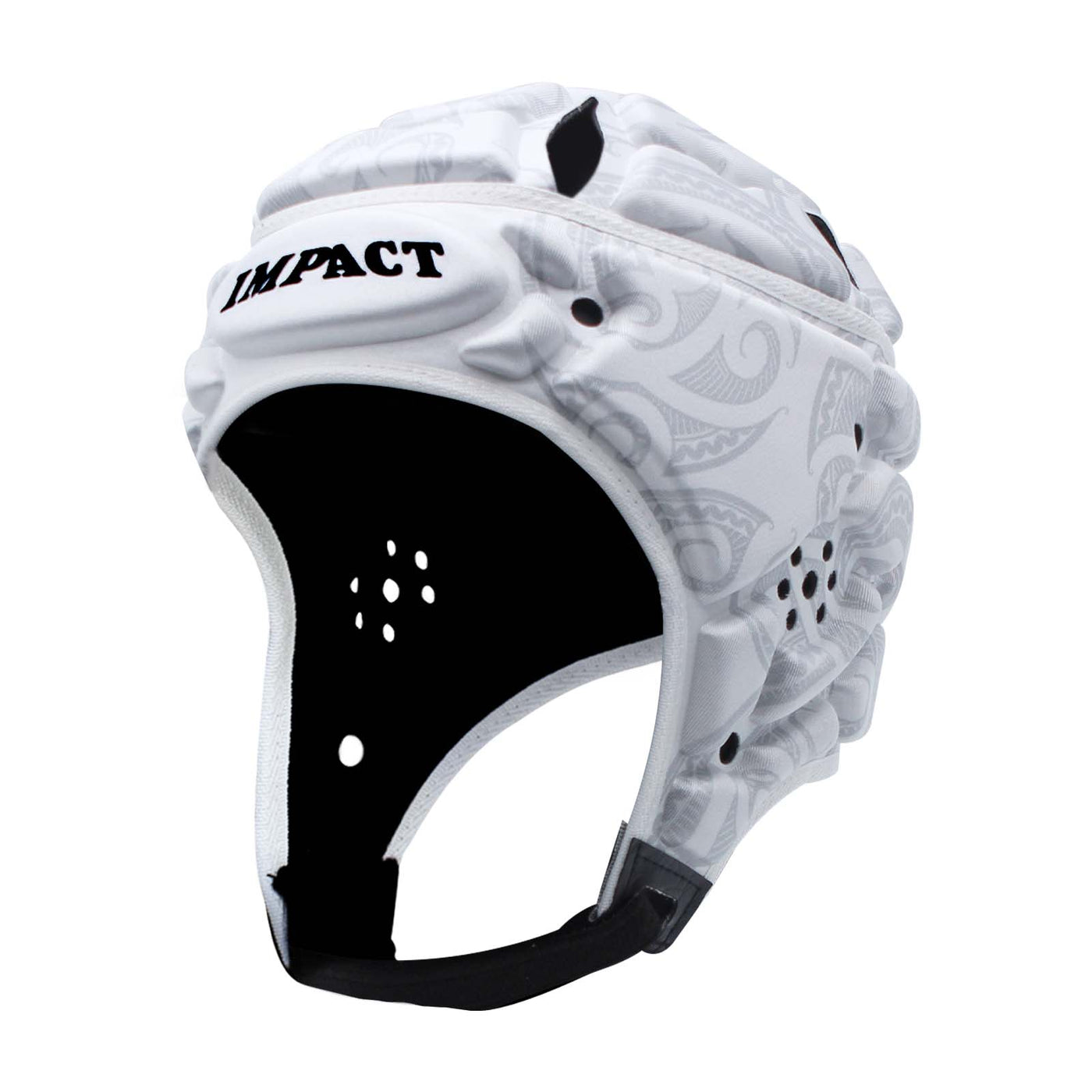 Casquette Mêlée Impact Rugby Blanc/Gris