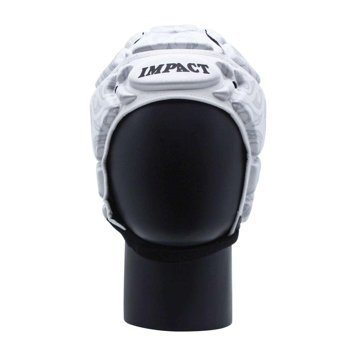 Impact Rugby White/Gray Scrum Cap