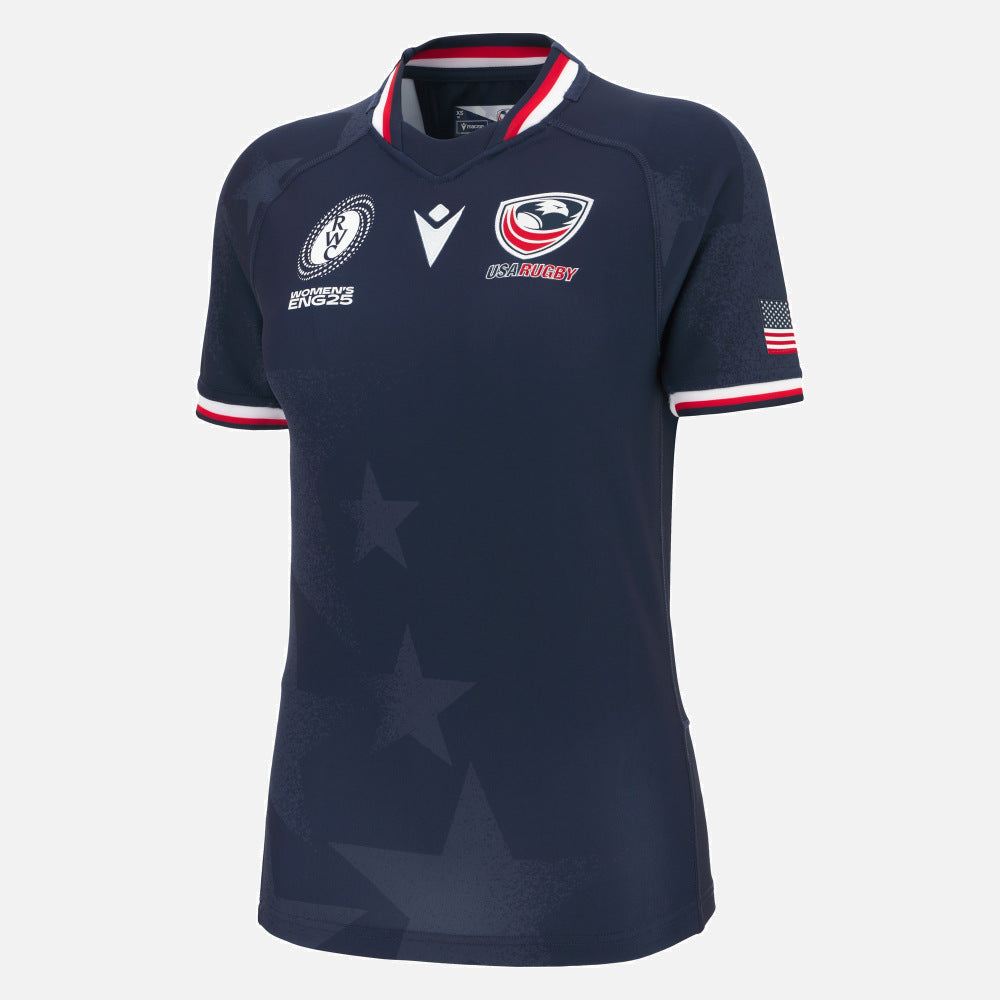 Macron WRWC 2025 USA Rugby Thuisshirt Dames