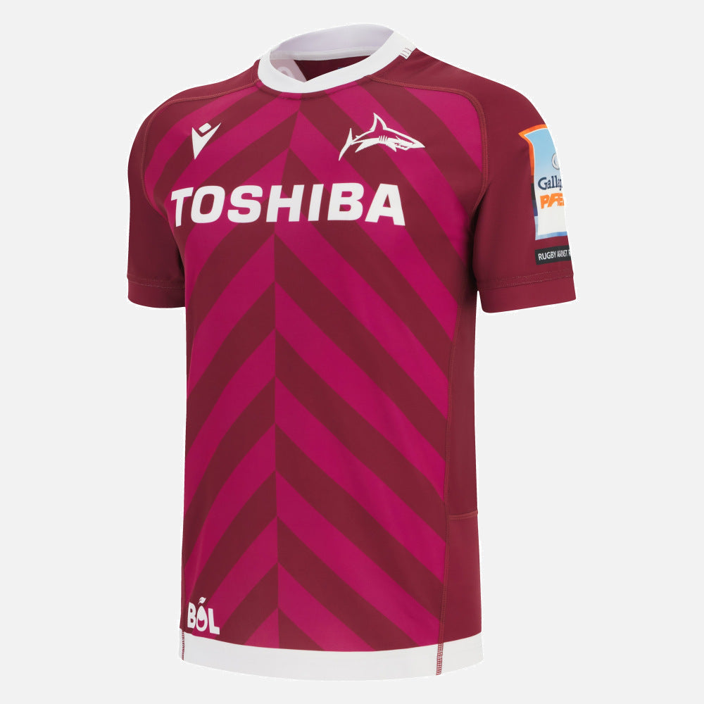 Macron Sale Sharks Uitshirt Replica 2025/26 Heren
