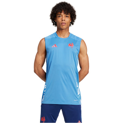 adidas Frankrijk Rugby Training Singlet Heren