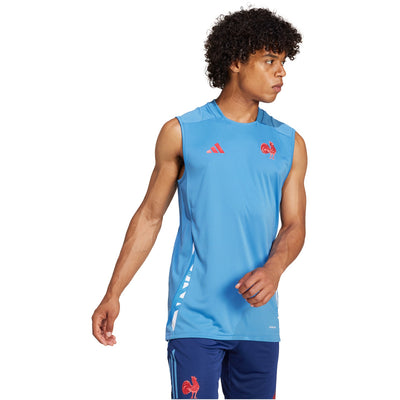 adidas Frankrijk Rugby Training Singlet Heren