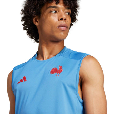 adidas Frankrijk Rugby Training Singlet Heren