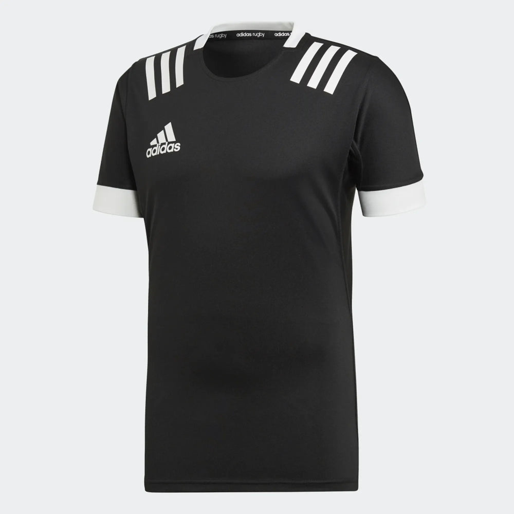 adidas 3-Stripes Jersey Dames Zwart