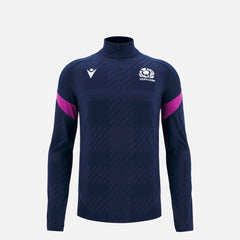 Macron Rugby Schotland 2025/26 1/4 Zip Training Top Kids