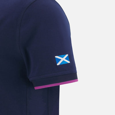 Macron Schotland Thuisshirt Katoen Korte Mouwen