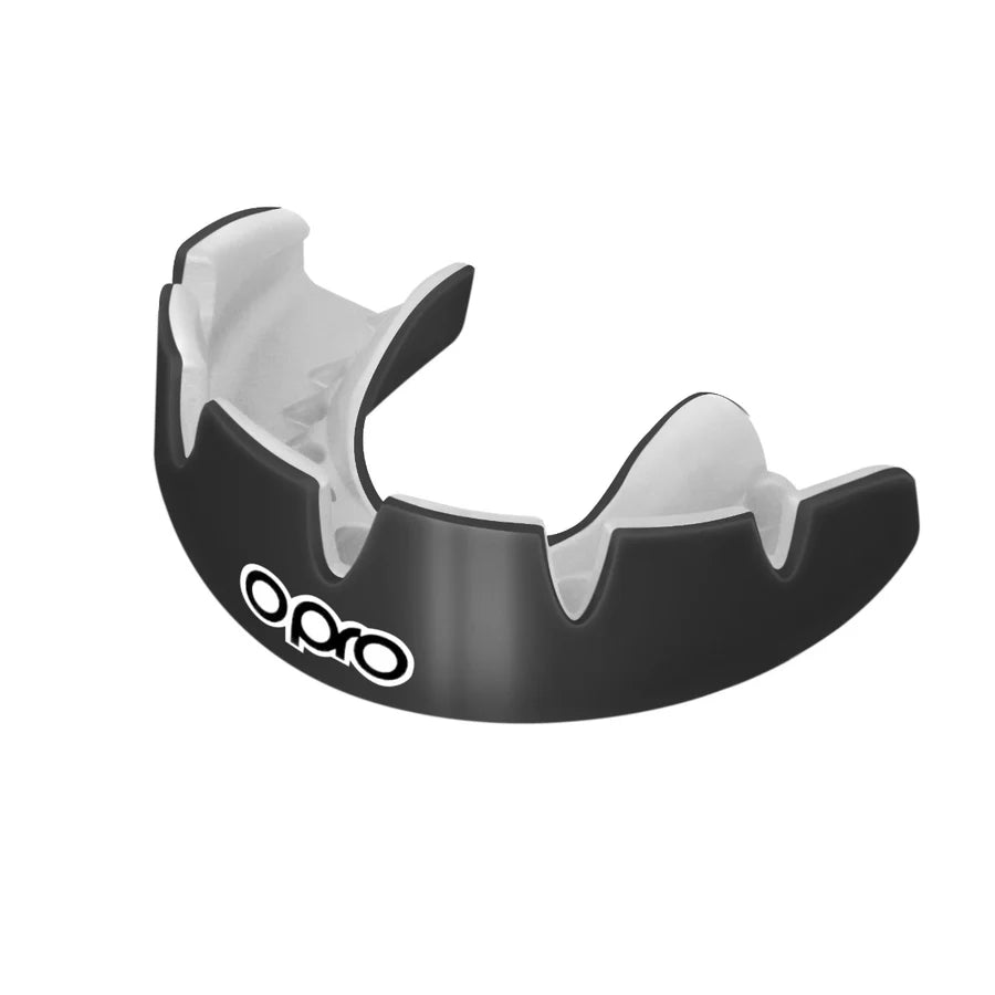 Instant Custom-Fit Gebitsbeschermer voor Beugels Zwart/wit