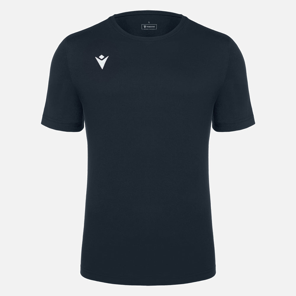 Macron Katoenen T-Shirt Boost Hero Junior Navy