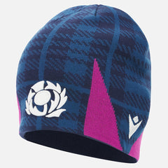 Macron Rugby Schotland 2025/26 Navy Skull Knit Beanie