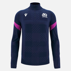 Macron Rugby Schotland 2025/26 1/4 Zip Training Top Heren