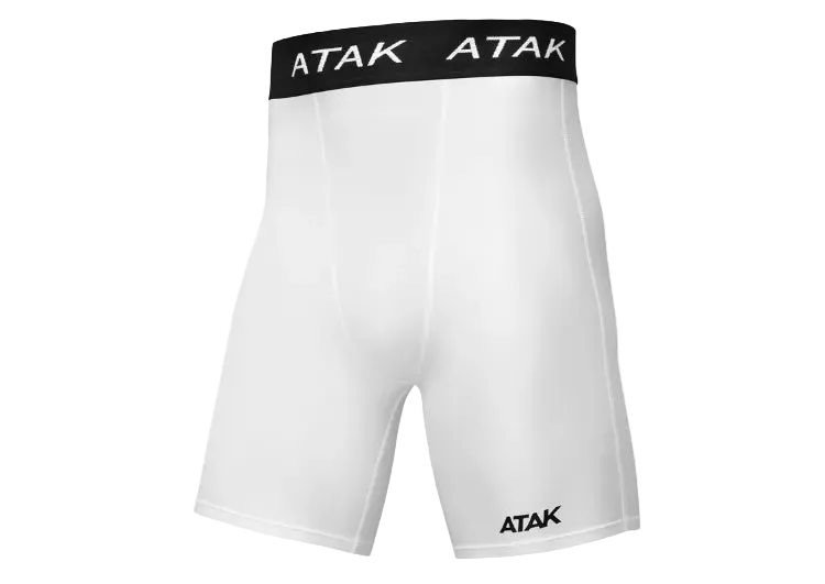 ATAK Compressie Shorts Heren Wit