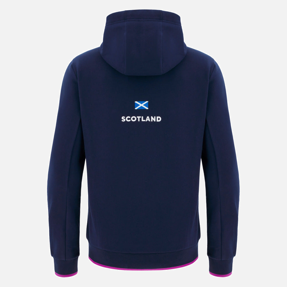Macron Rugby Schotland 2025/26 Travel Hoodie Heren
