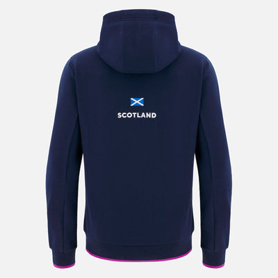Macron Rugby Schotland 2025/26 Travel Hoodie Heren