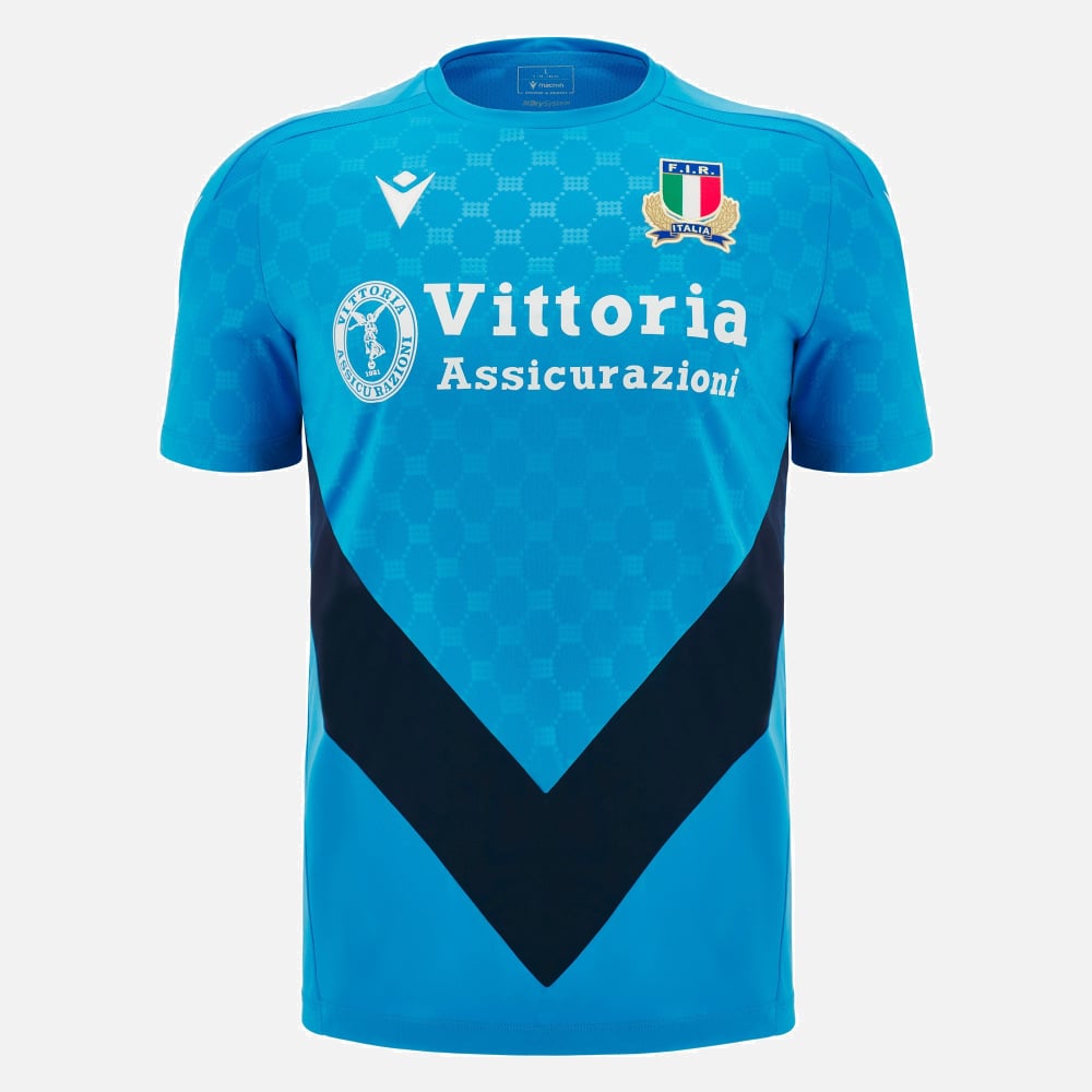 Italië Rugby Trainingsshirt Heren