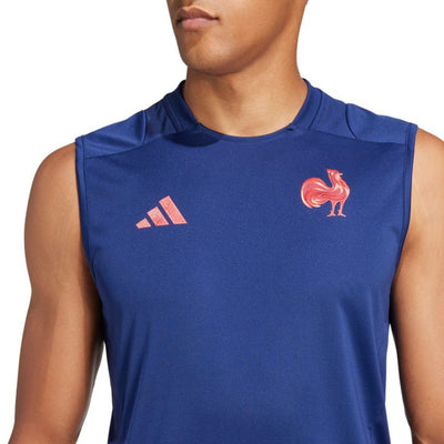 adidas Frankrijk Rugby Training Singlet Heren