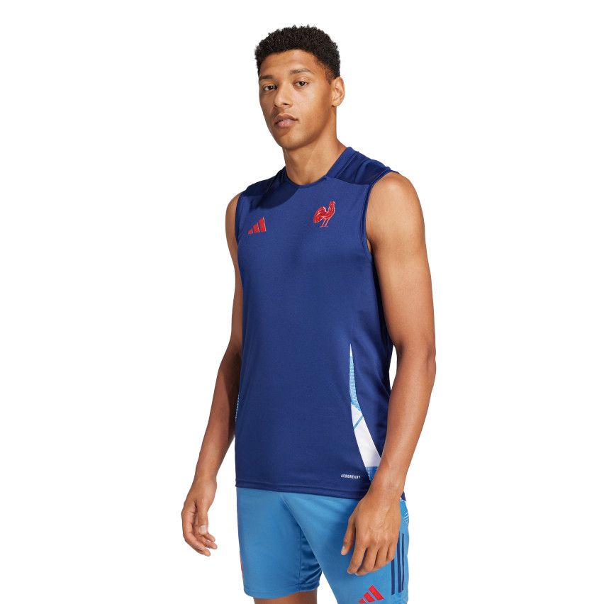 adidas Frankrijk Rugby Training Singlet Heren