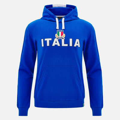 Macron Italië Rugby Supporters Hoodie Heren