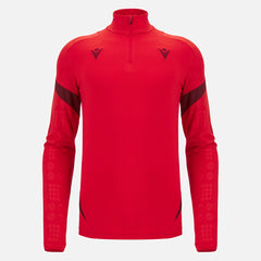 Macron Rugby Wales 2025/26 Training 1/4 Zip Top Heren