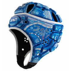 Impact Rugby Indigenous Blue Scrumcap