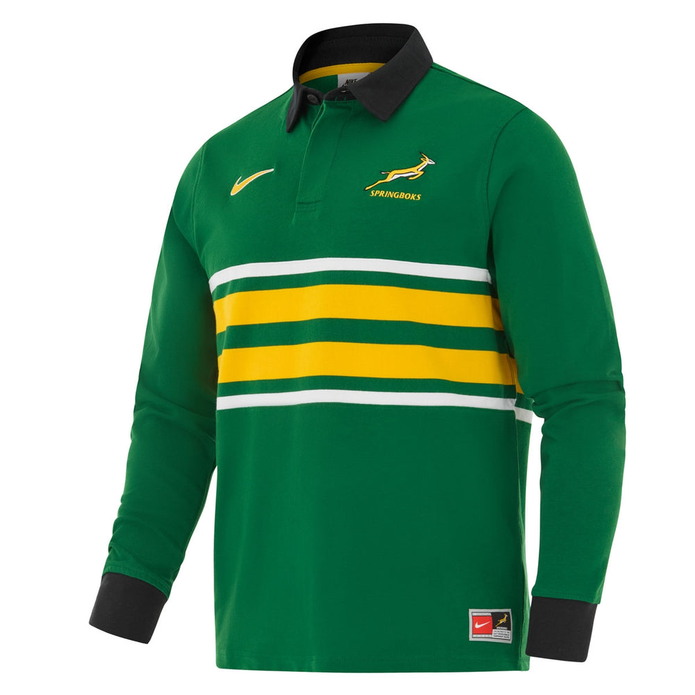 Nike Springboks Heren Long Sleeve Heritage Rugby Shirt