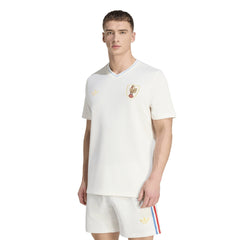 Adidas Frankrijk Crunch Rugby Pre Match Rugby Shirt volwassenen