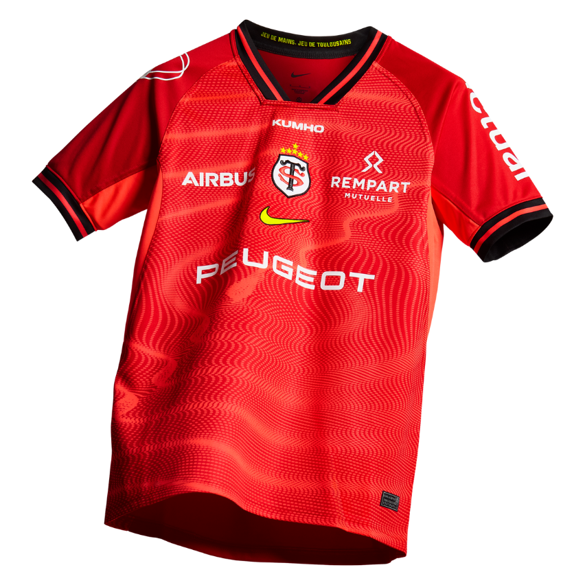 Nike Rugby Shirt Stade Toulousain Champions Cup Heren