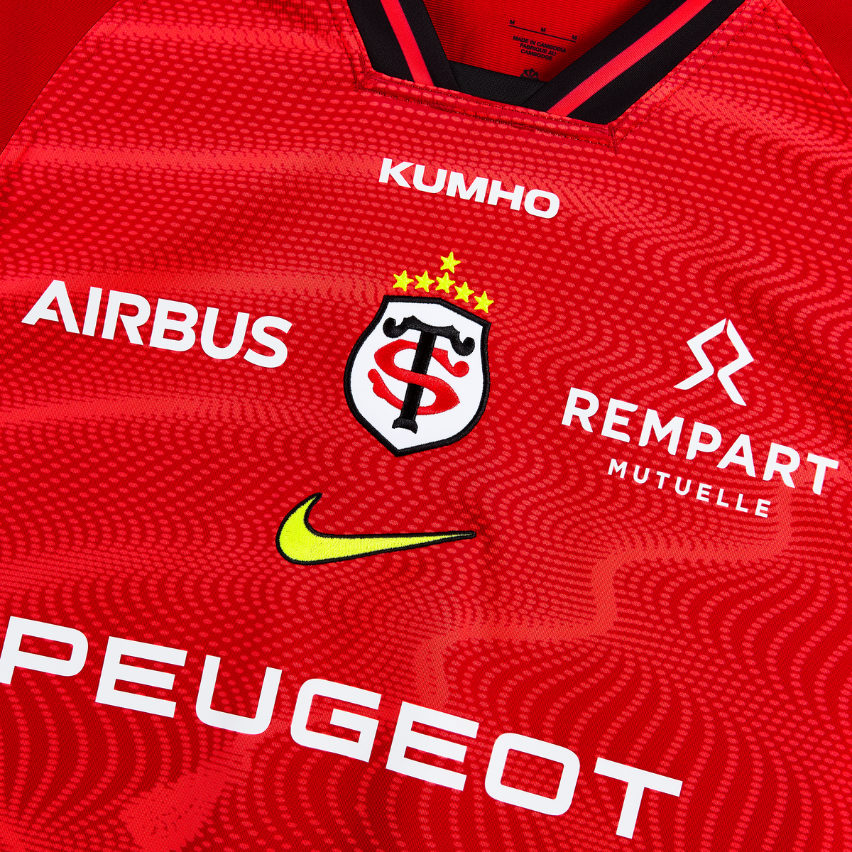 Nike Rugby Shirt Stade Toulousain Champions Cup Heren