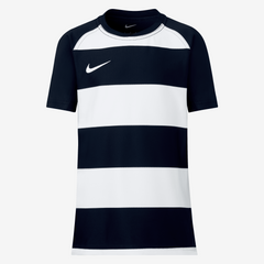 Nike Team Hoop Stock Rugby Crew Razor Jersey Kids Navy Wit