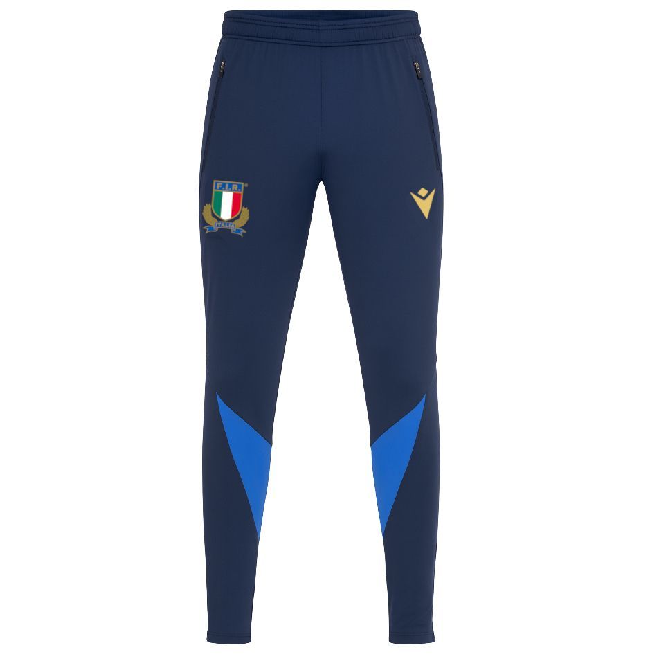Macron Italië Rugby Trainingsbroek Heren Navy