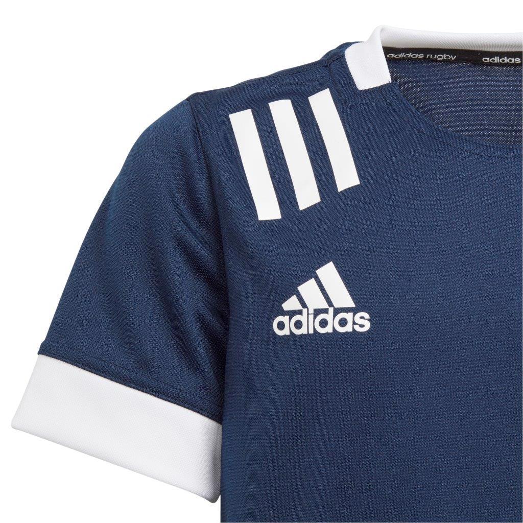 Adidas 3-Stripes Rugbyshirt Kids Navy