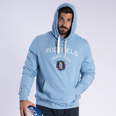 Ruckfield French Rugby Club Lichtblauwe Hoodie