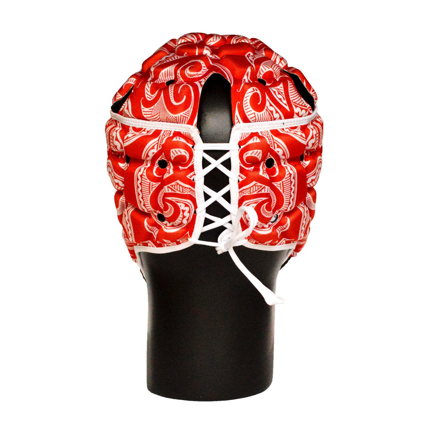 Impact Rugby Tribal Red Scrumcap