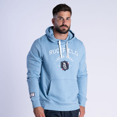 Ruckfield French Rugby Club Lichtblauwe Hoodie