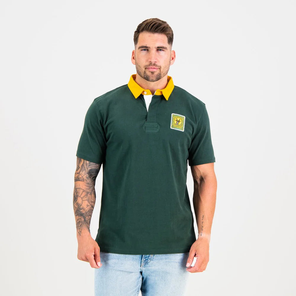 Old School SA Supporters Classic SS Rugby Shirt