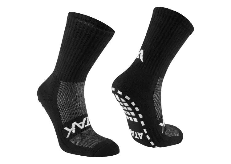 ATAK Classic Mid Leg Grip Sokken Zwart