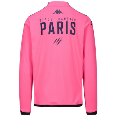 Stade Français Paris 24/25 Ablas Pro 8 Sweatshirt Heren Roze