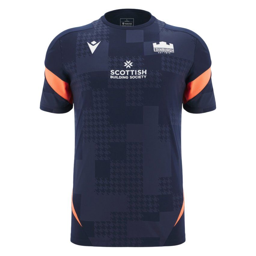 Macron Edinburgh Rugby Training T-shirt Heren