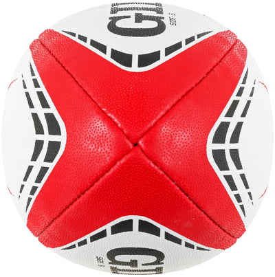 G-TR4000 Ballon de Rugby Rouge Taille 5
