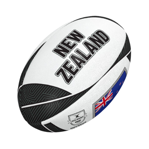 Supporteur du ballon de rugby néo-zélandais