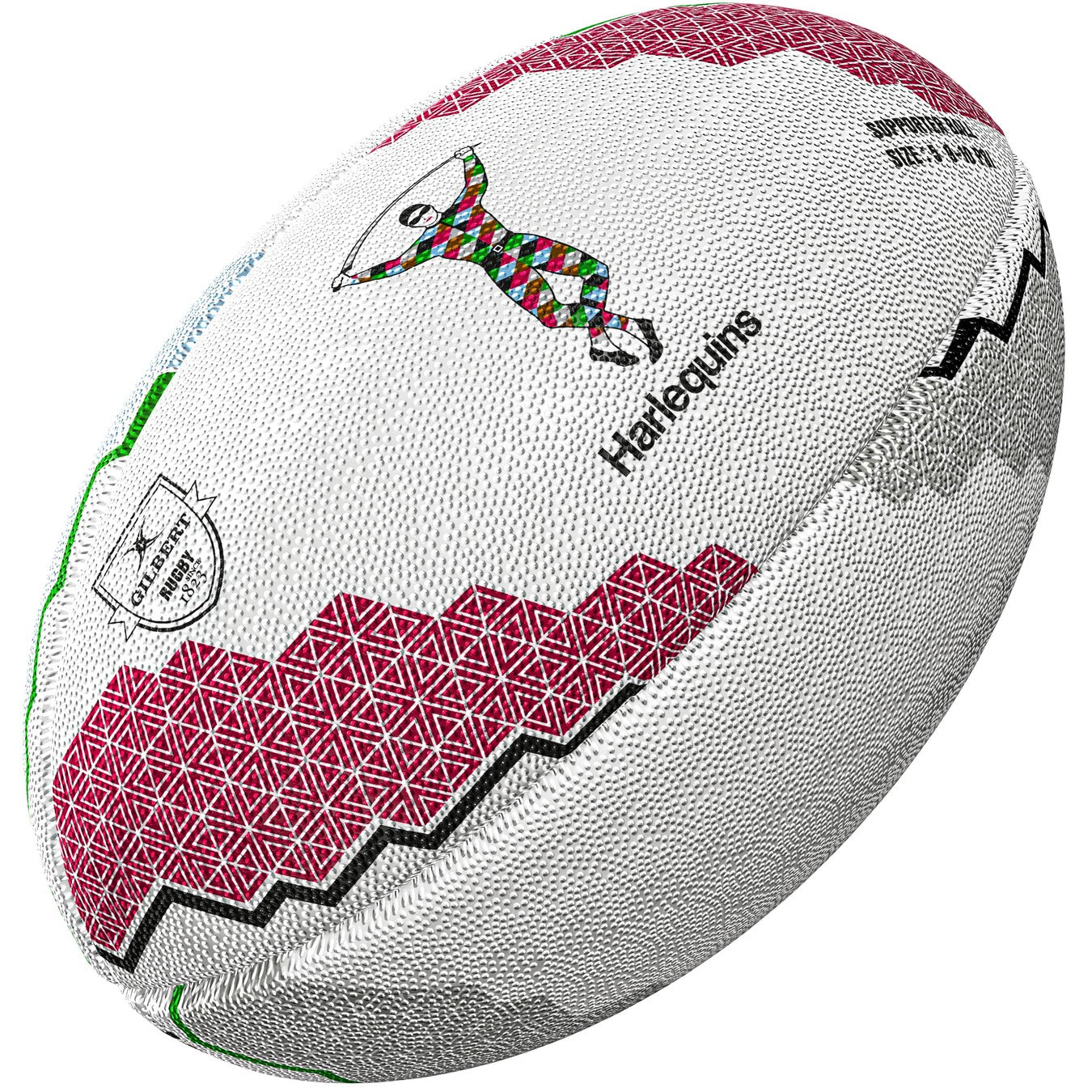 Ballon de Rugby Arlequins Supporter